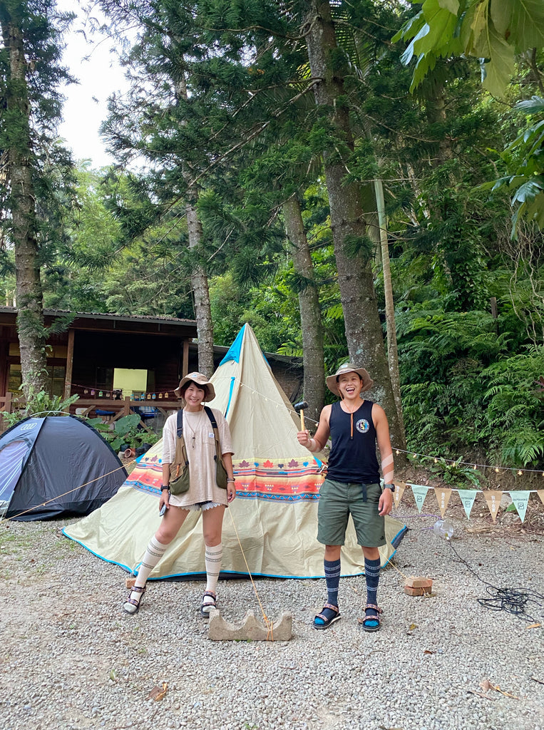 這次帶著翻轉襪跟孩子們一起體驗首次露營⛺️來看看 Cindy 怎麼說吧。