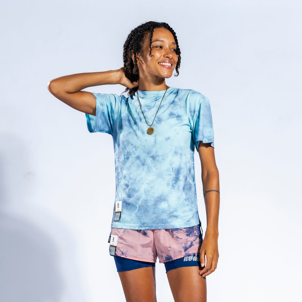 FEATHERLITE MERINO TEE Tie-Dyed (Women)