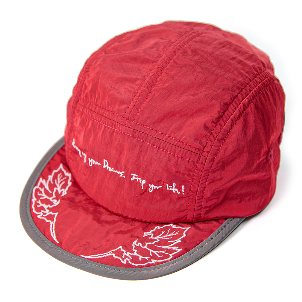 Red store running cap